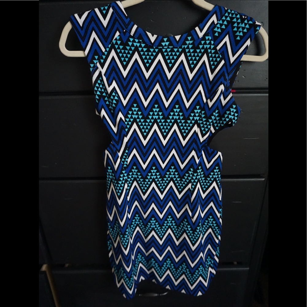 Fun geometric dress
